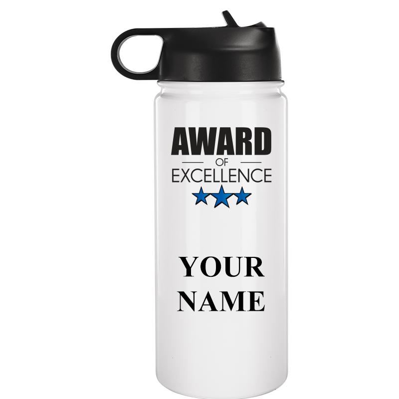 WATER BOTTLE 20OZ WHITE