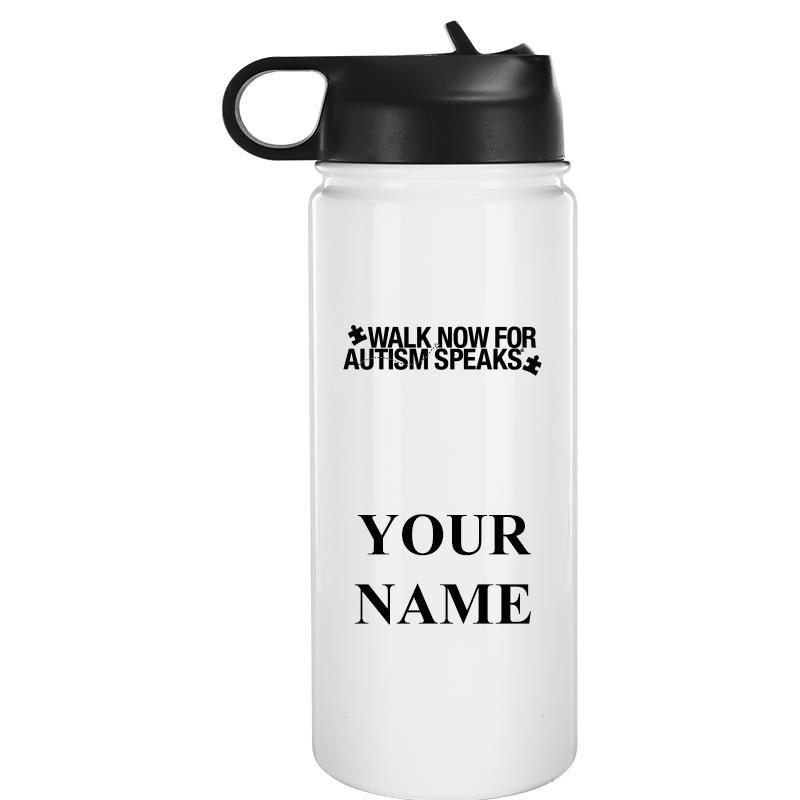 WATER BOTTLE 20OZ WHITE