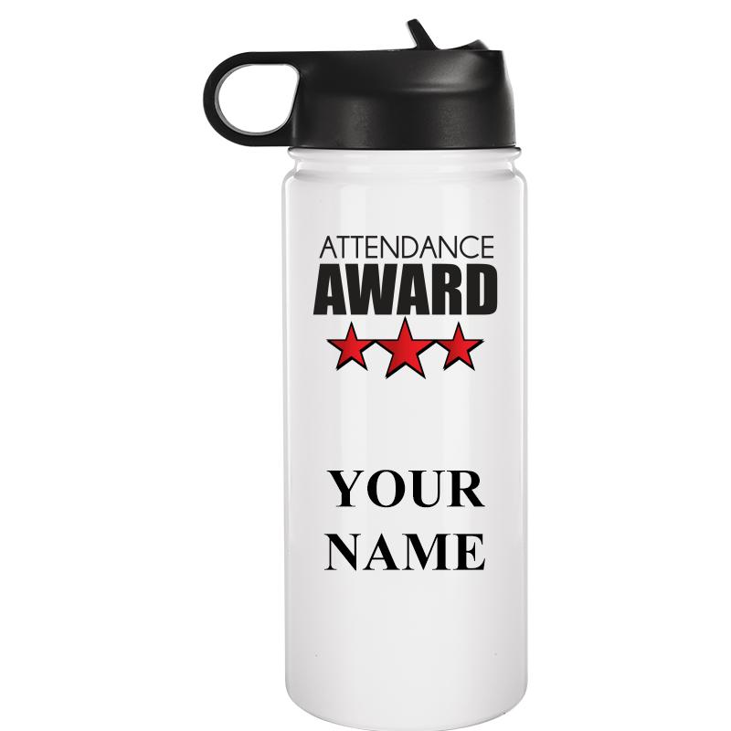 WATER BOTTLE 20OZ WHITE