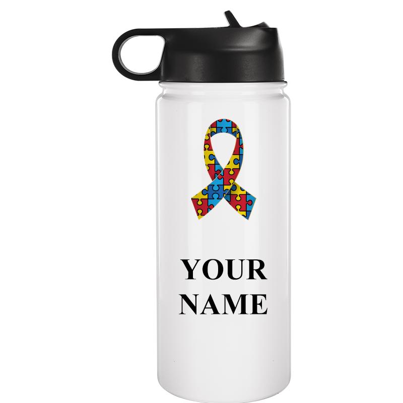 WATER BOTTLE 20OZ WHITE