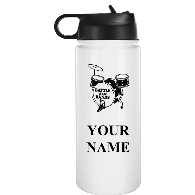 WATER BOTTLE 20OZ WHITE