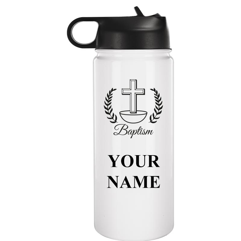 WATER BOTTLE 20OZ WHITE