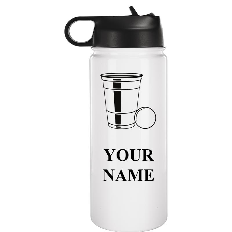 WATER BOTTLE 20OZ WHITE