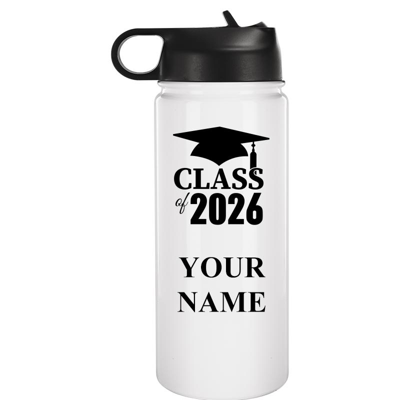 WATER BOTTLE 20OZ WHITE