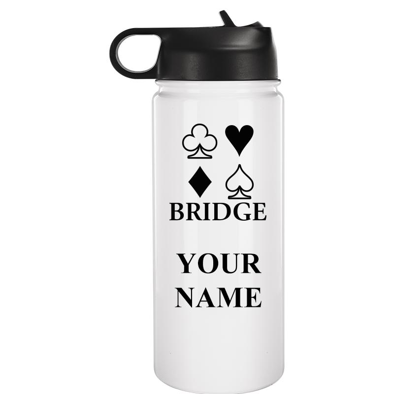 WATER BOTTLE 20OZ WHITE