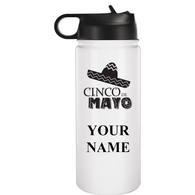 WATER BOTTLE 20OZ WHITE