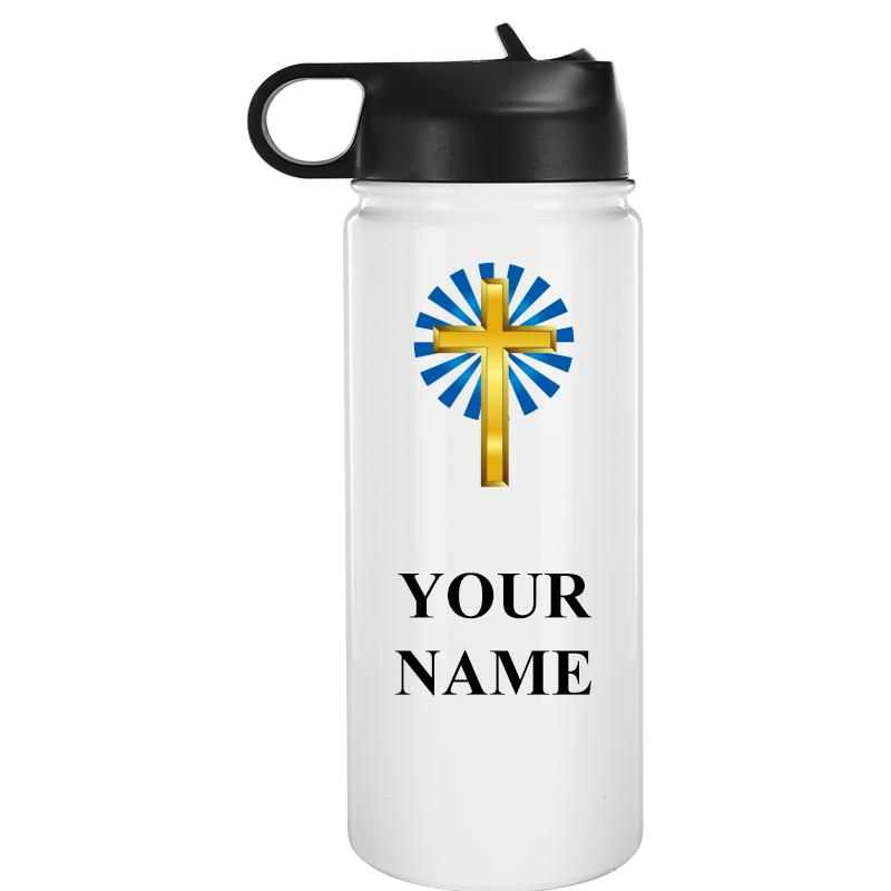 WATER BOTTLE 20OZ WHITE