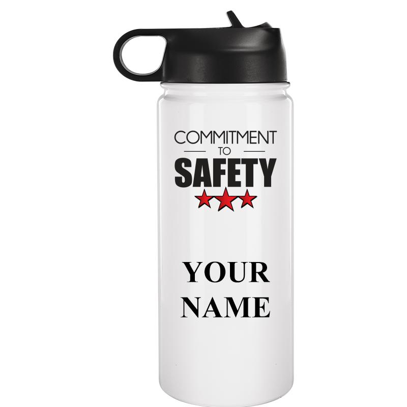 WATER BOTTLE 20OZ WHITE