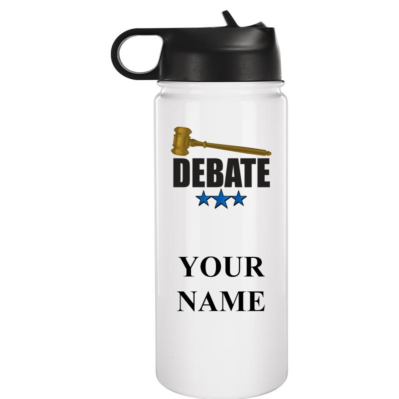 WATER BOTTLE 20OZ WHITE