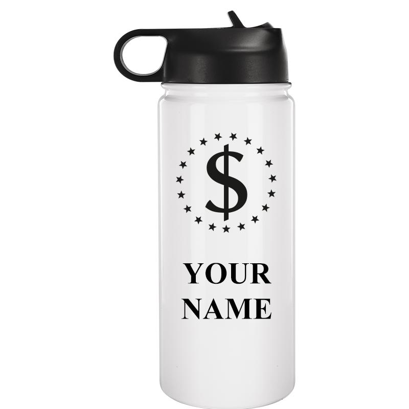 WATER BOTTLE 20OZ WHITE