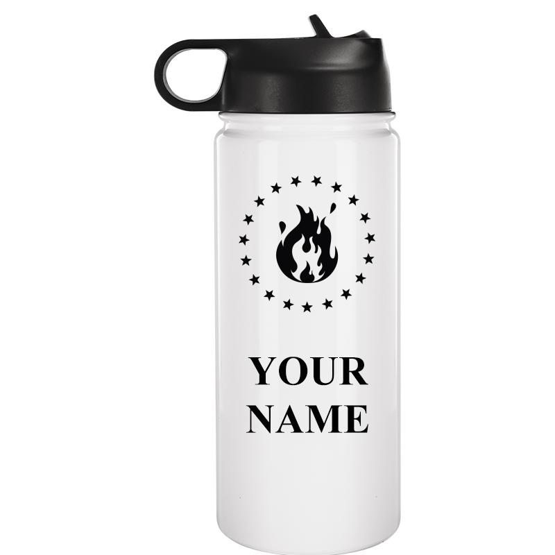 WATER BOTTLE 20OZ WHITE