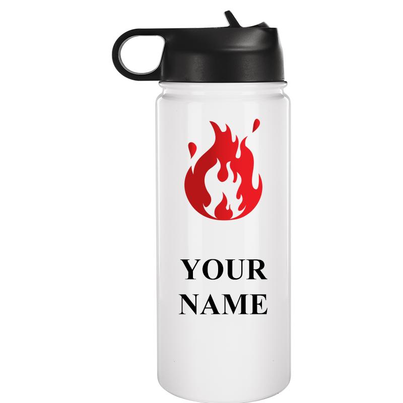 WATER BOTTLE 20OZ WHITE