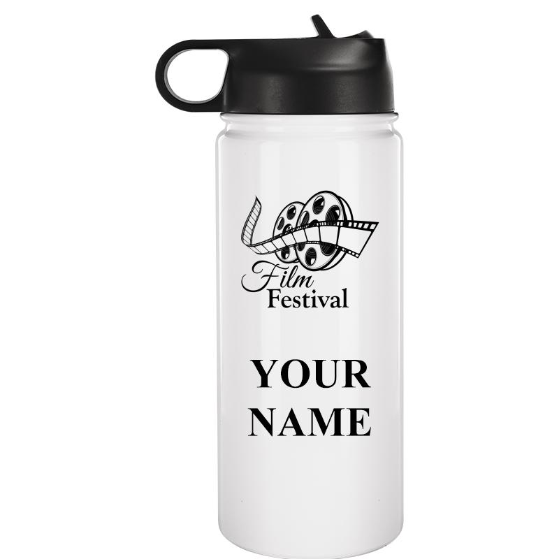 WATER BOTTLE 20OZ WHITE