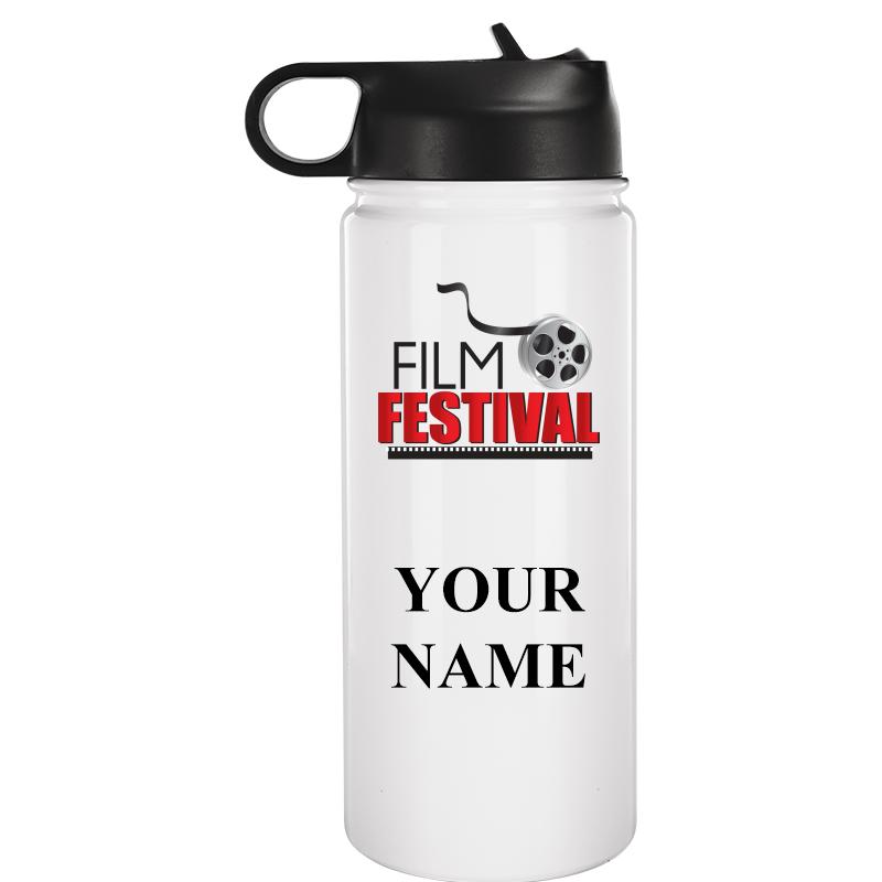 WATER BOTTLE 20OZ WHITE