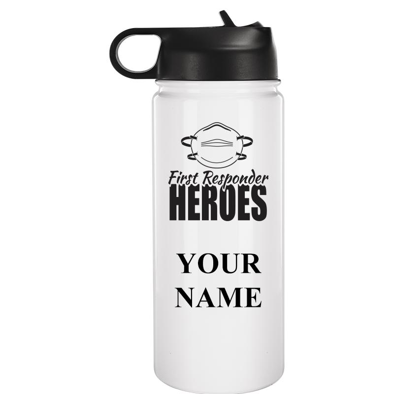 WATER BOTTLE 20OZ WHITE