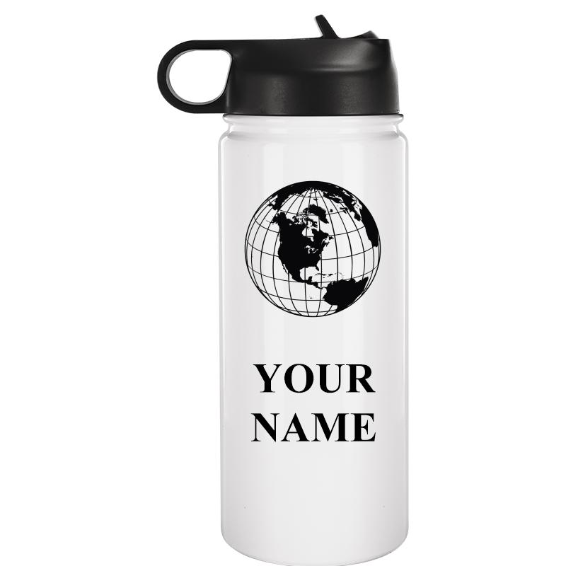 WATER BOTTLE 20OZ WHITE