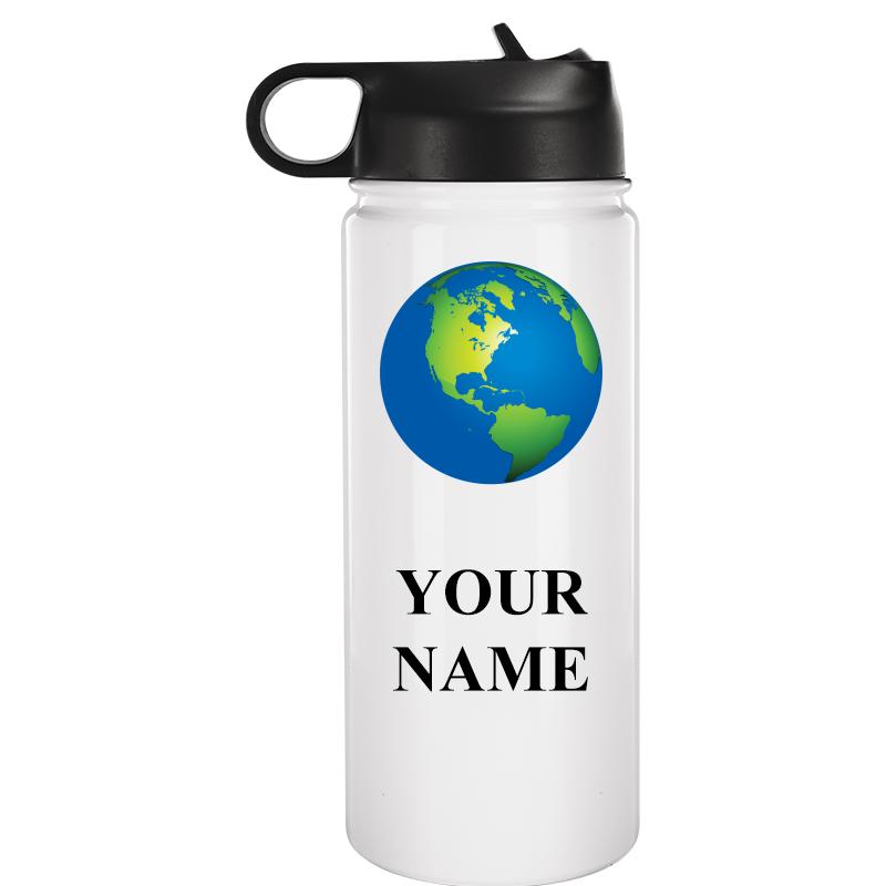WATER BOTTLE 20OZ WHITE