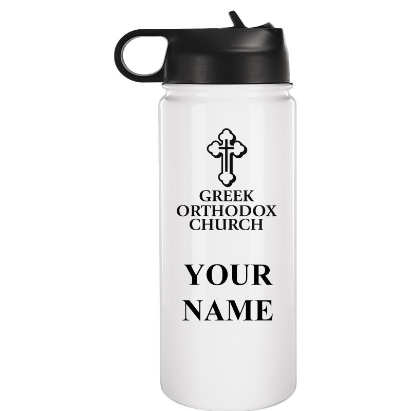 WATER BOTTLE 20OZ WHITE