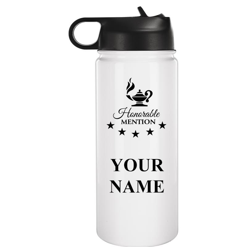WATER BOTTLE 20OZ WHITE