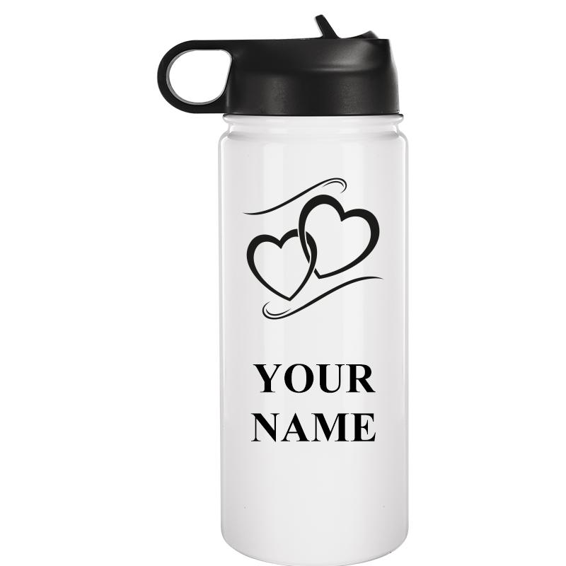 WATER BOTTLE 20OZ WHITE