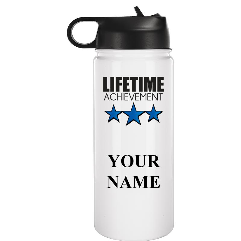 WATER BOTTLE 20OZ WHITE