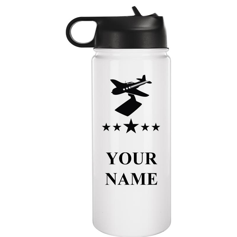 WATER BOTTLE 20OZ WHITE