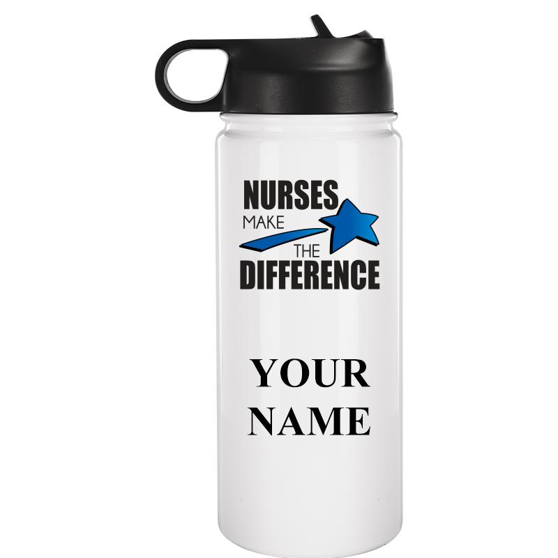 WATER BOTTLE 20OZ WHITE