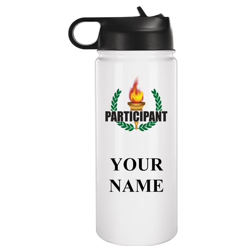 WATER BOTTLE 20OZ WHITE