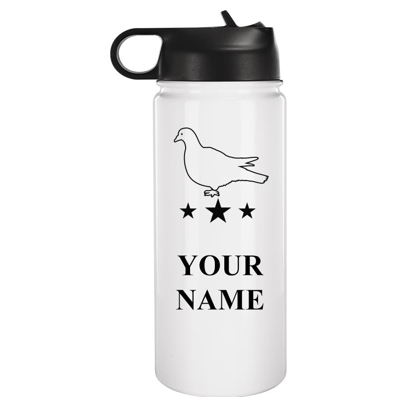 WATER BOTTLE 20OZ WHITE