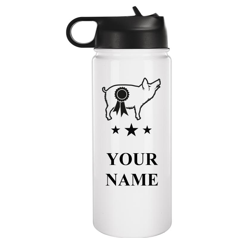 WATER BOTTLE 20OZ WHITE