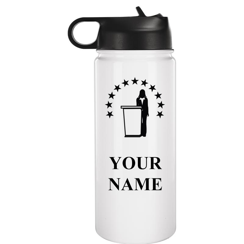 WATER BOTTLE 20OZ WHITE