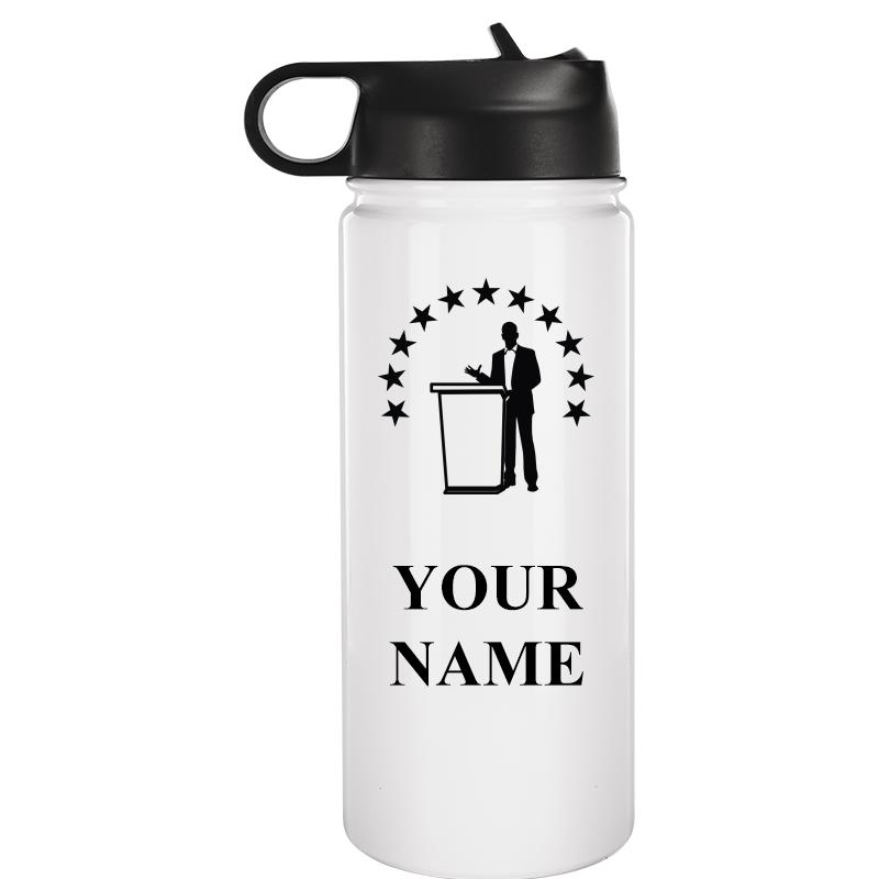 WATER BOTTLE 20OZ WHITE