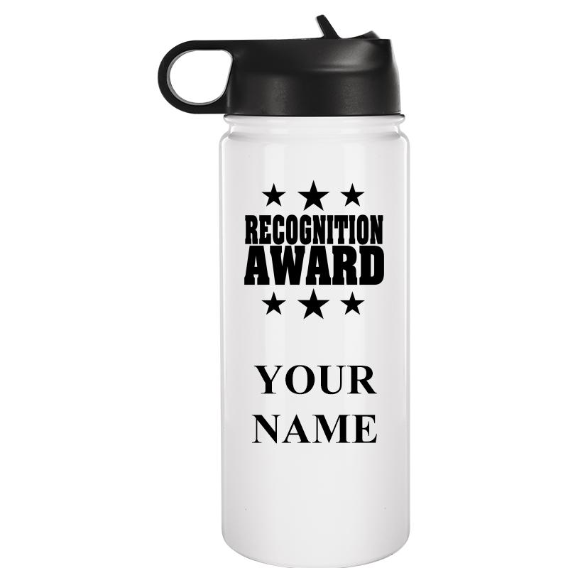 WATER BOTTLE 20OZ WHITE