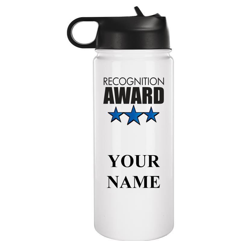 WATER BOTTLE 20OZ WHITE