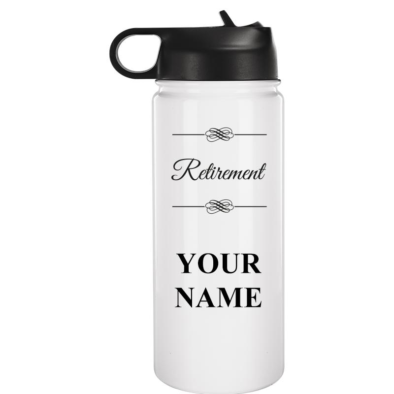 WATER BOTTLE 20OZ WHITE