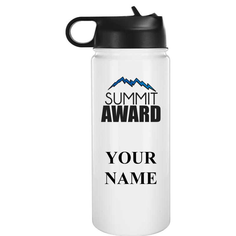 WATER BOTTLE 20OZ WHITE