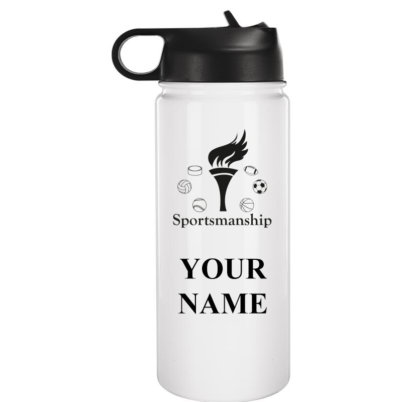 WATER BOTTLE 20OZ WHITE