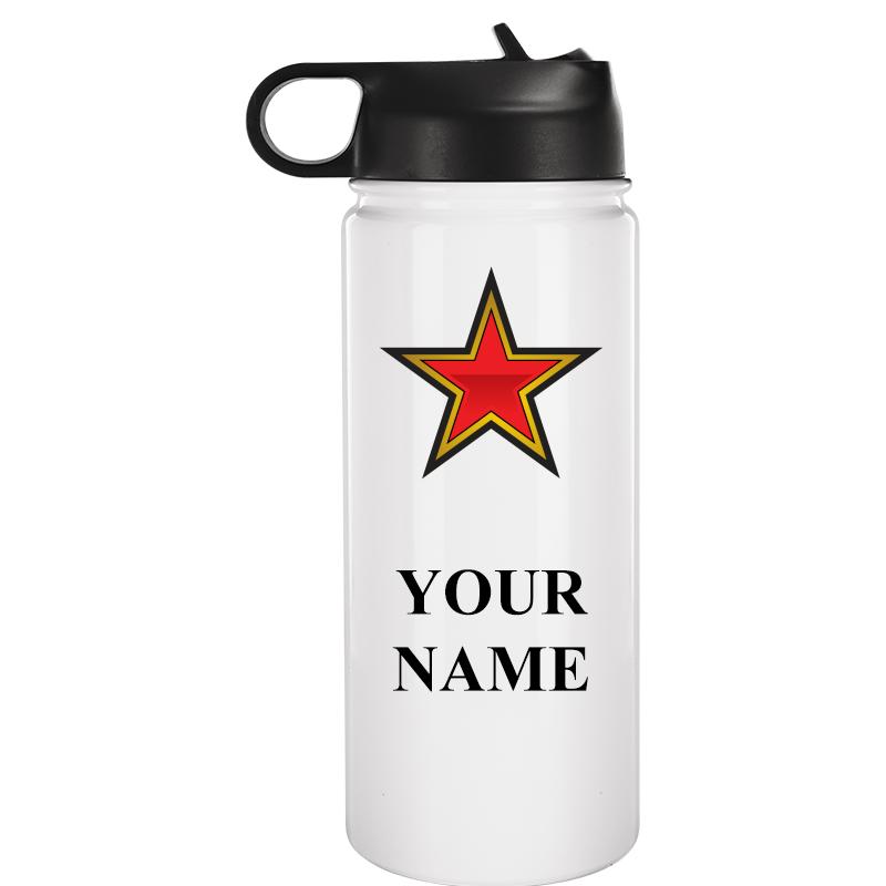 WATER BOTTLE 20OZ WHITE