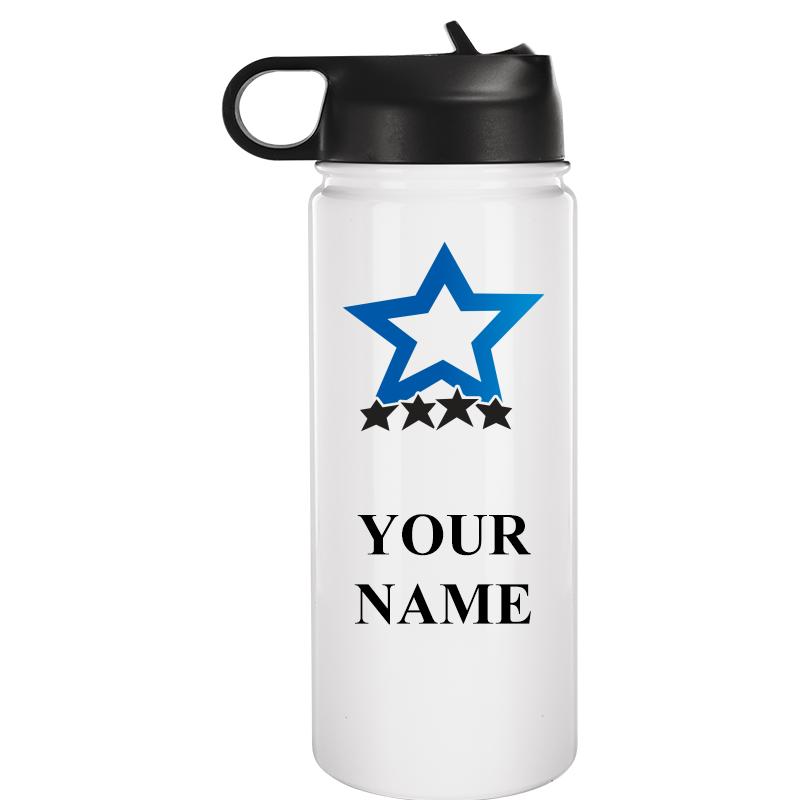 WATER BOTTLE 20OZ WHITE
