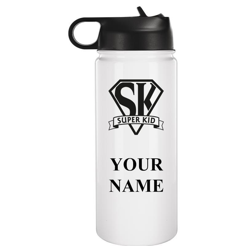 WATER BOTTLE 20OZ WHITE