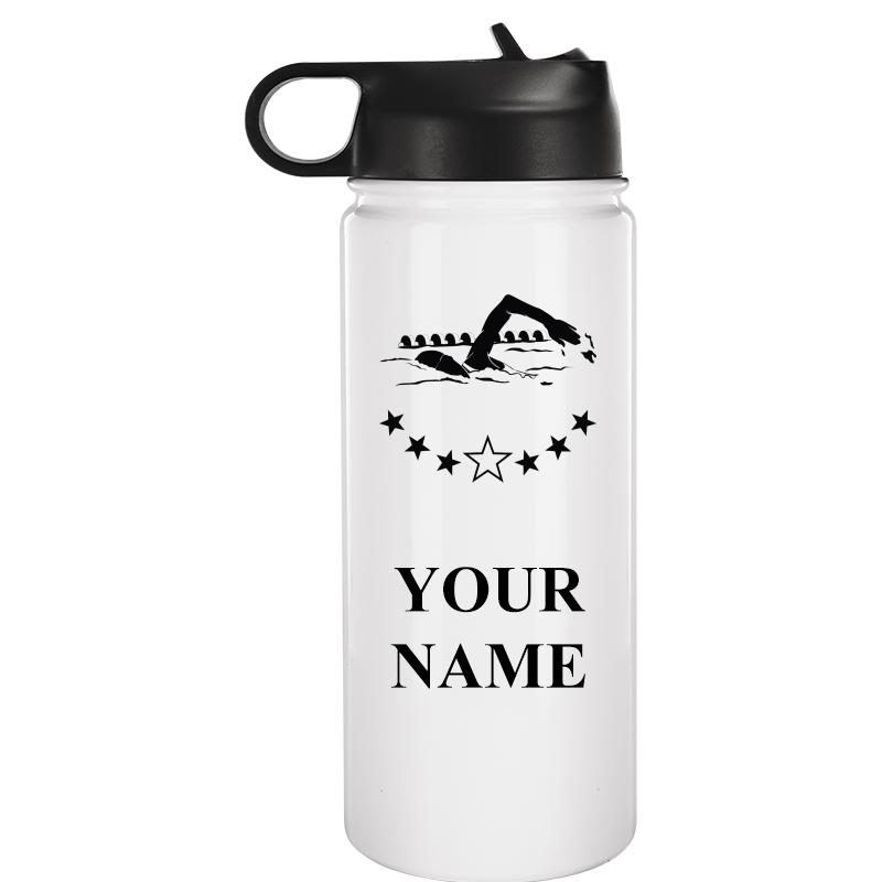 WATER BOTTLE 20OZ WHITE