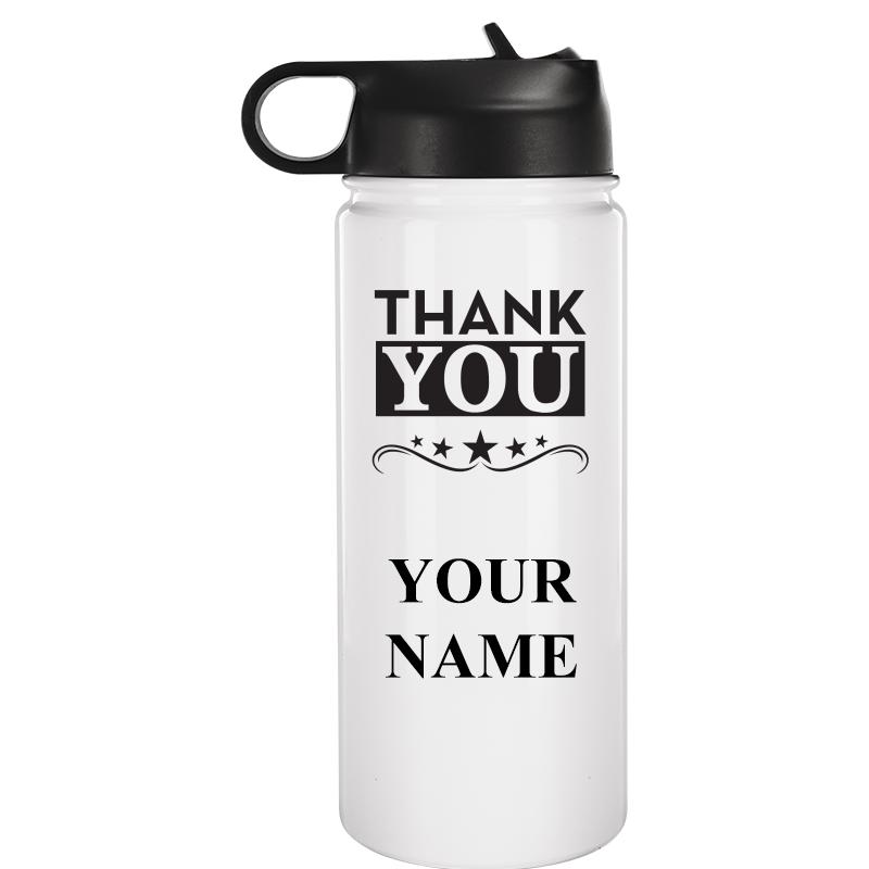 WATER BOTTLE 20OZ WHITE