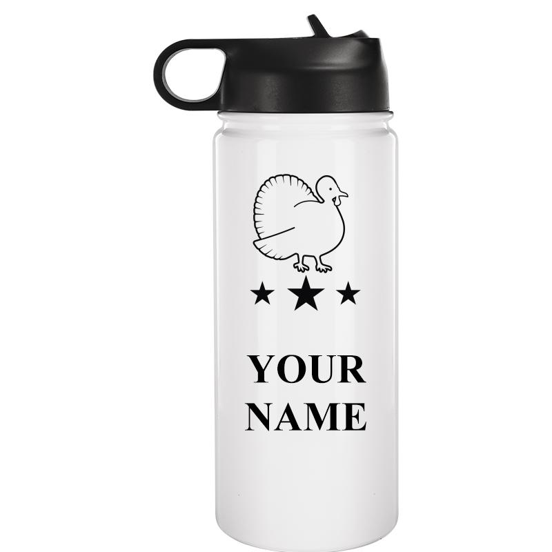WATER BOTTLE 20OZ WHITE