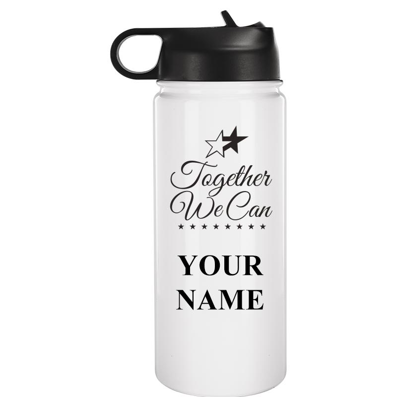 WATER BOTTLE 20OZ WHITE
