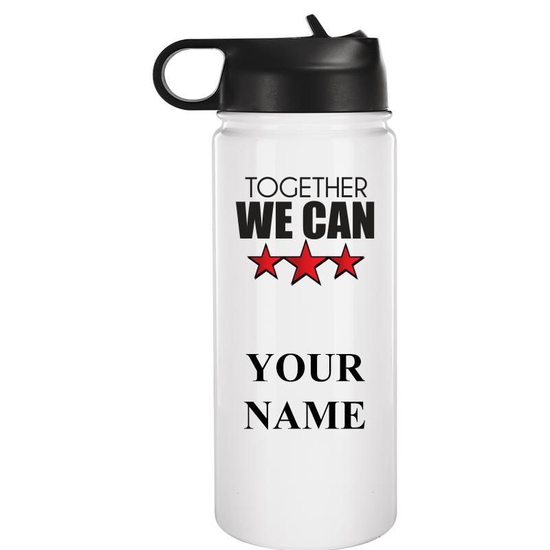 WATER BOTTLE 20OZ WHITE