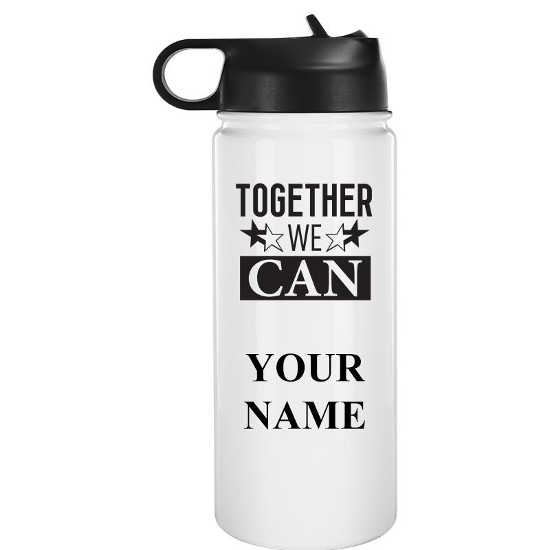 WATER BOTTLE 20OZ WHITE