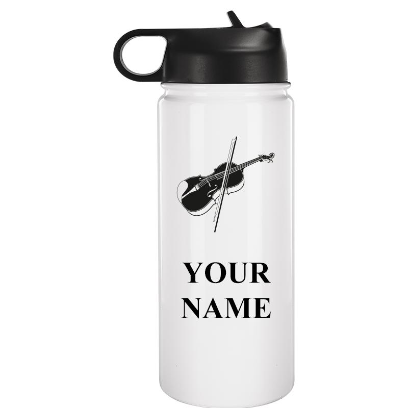 WATER BOTTLE 20OZ WHITE