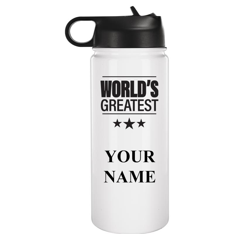 WATER BOTTLE 20OZ WHITE