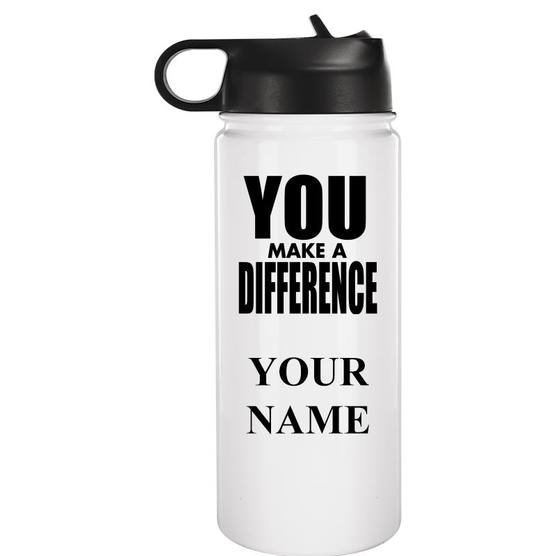 WATER BOTTLE 20OZ WHITE