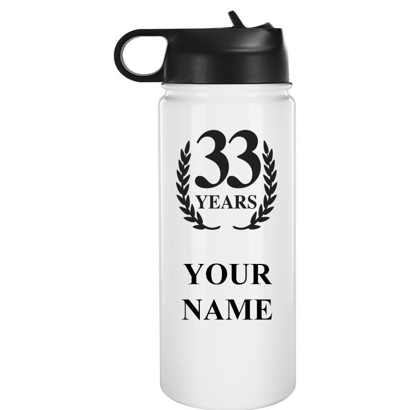 WATER BOTTLE 20OZ WHITE